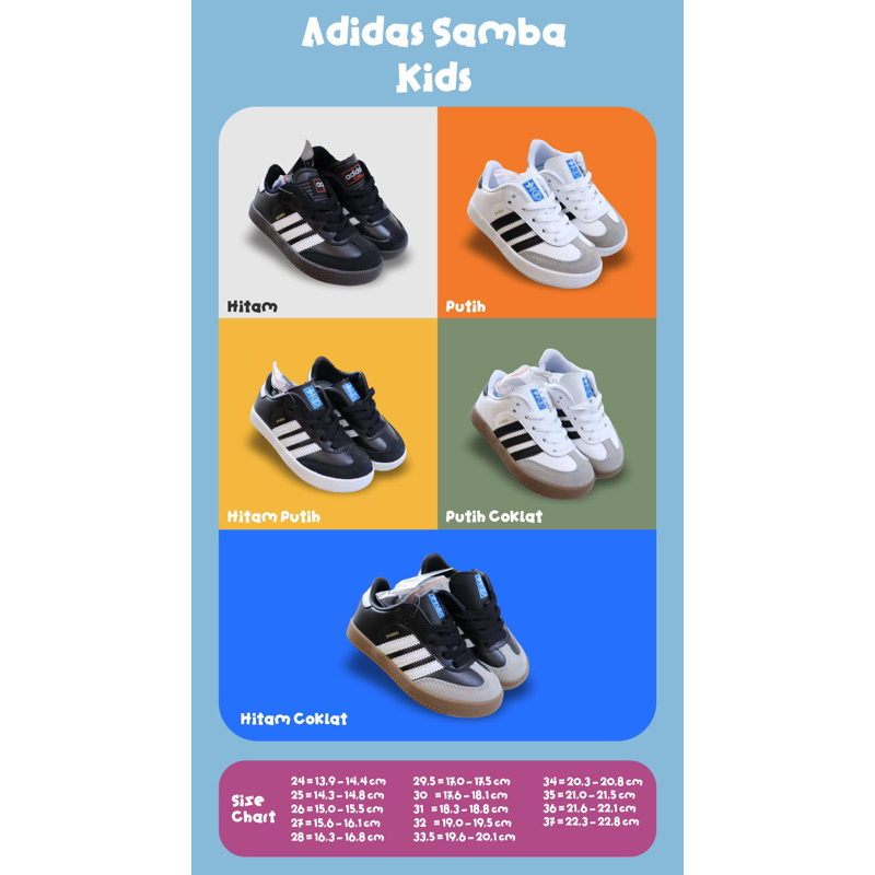 Adidas samba Kids | Shopee Singapore