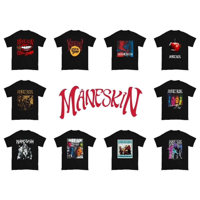 Maneskin Music Band T-Shirt/Maneskin Music Band T-Shirt/Maneskin Band T ...