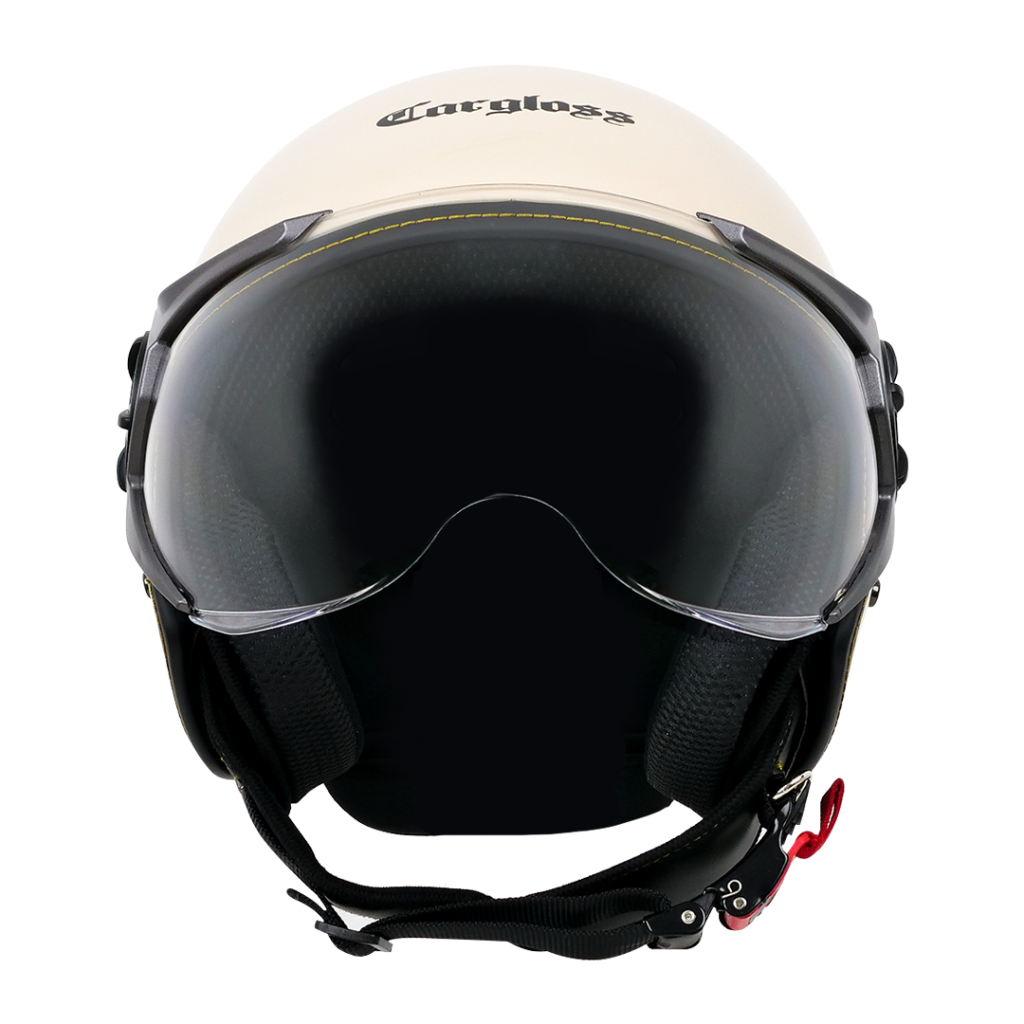 Cargloss YRM Helm Half Face - Avorio Naide - Gambar 3