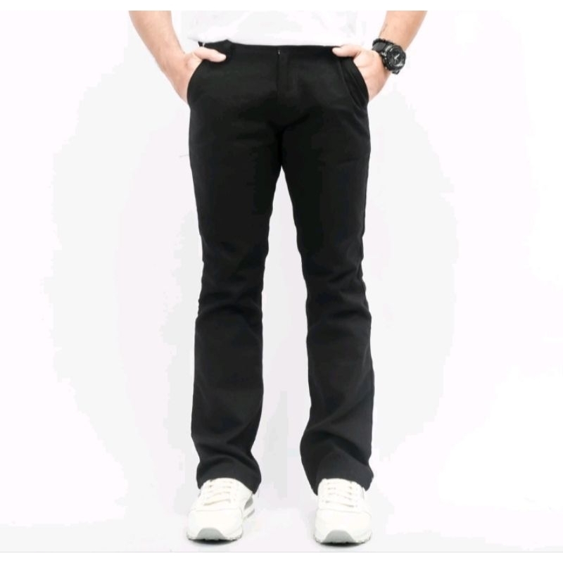 Mens bootcut chinos sale