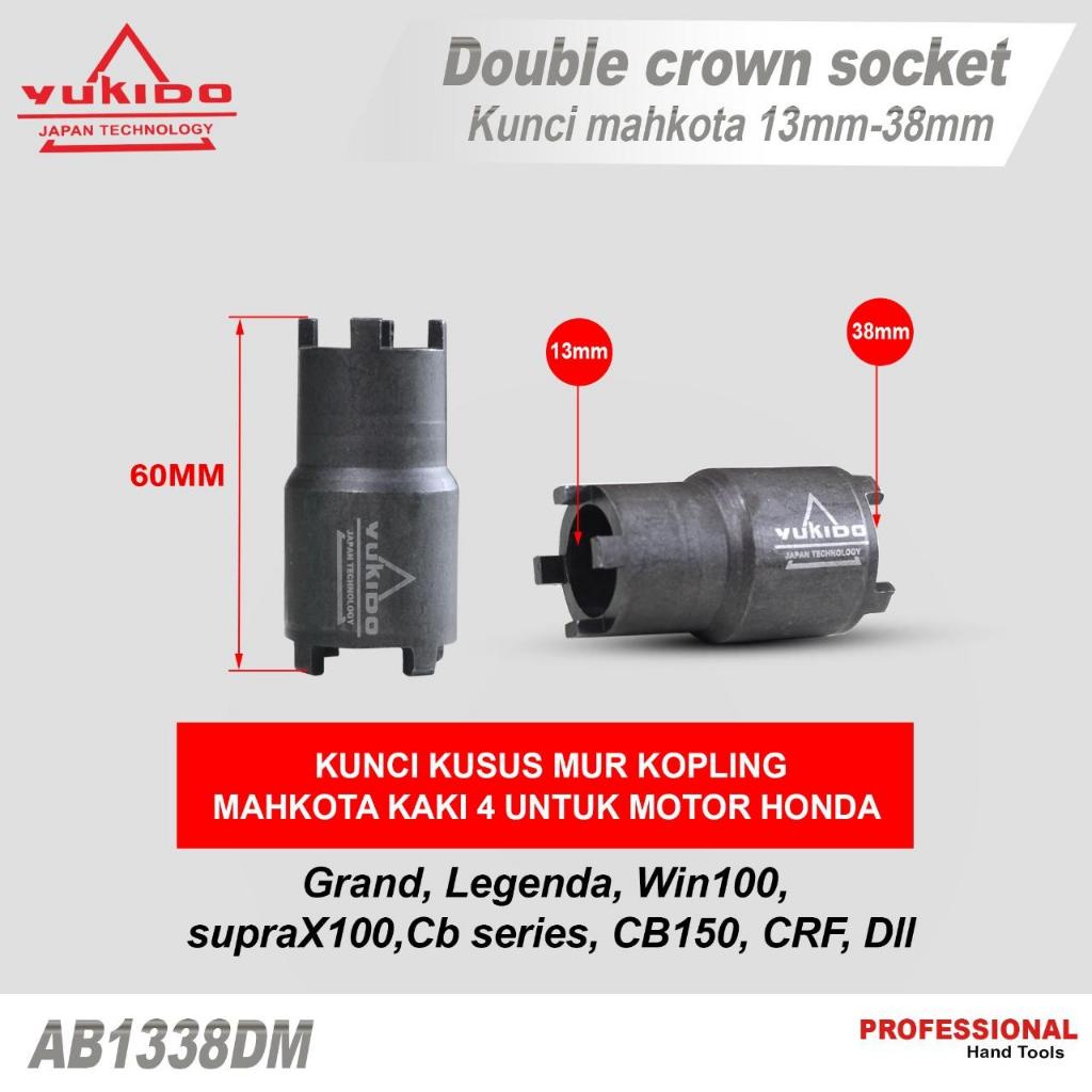 MATA New!! Sock Lock/CROWN Sock Eye/DOUBLE CROWN SOCKET Amasco DOUBLE