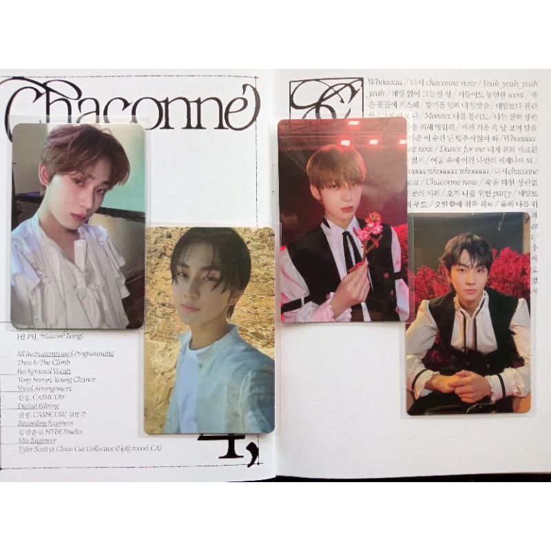 Photocard Enhypen Jungwon Sunoo Dark Blood New Concept Message Card ...