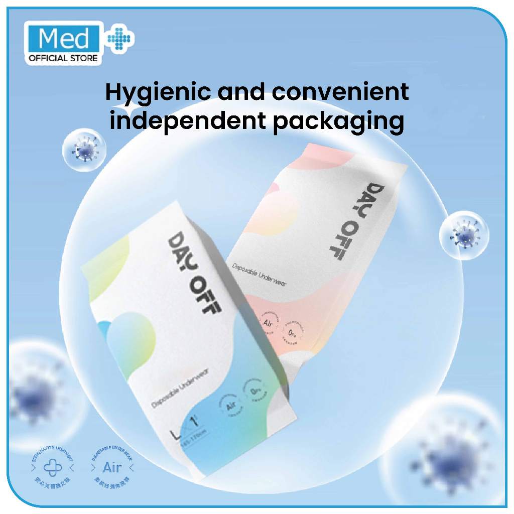 Med+ Celana dalam steril sekali pakai / Sterile Disposable Underwear 1Pcs - Gambar 4