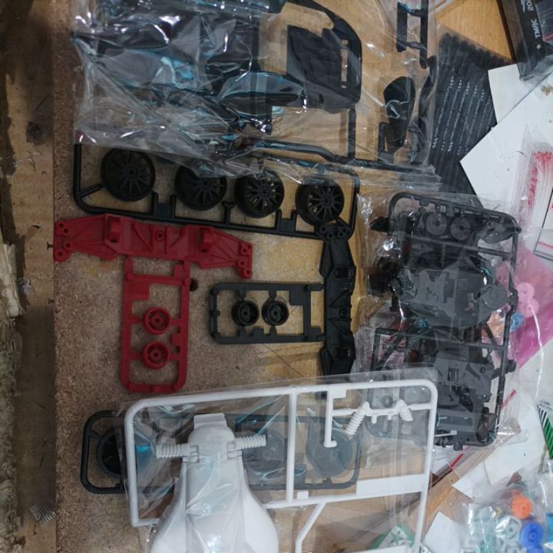 Mini 4wd Project D - Precision series body, sfm chassis, carbon rims ...