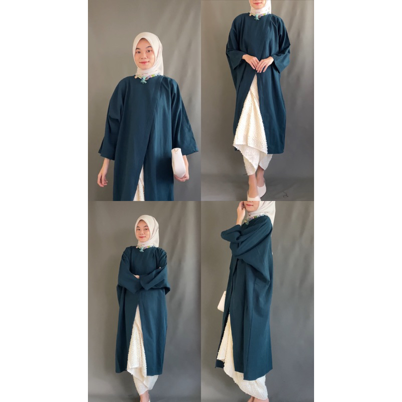 Sora LINEN DRESS | Shopee Singapore