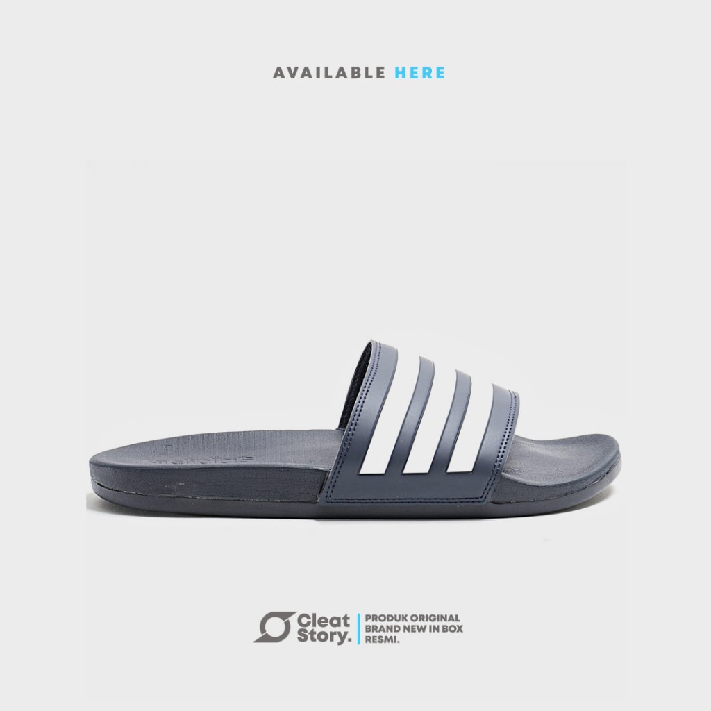 Adilette comfort hot sale slides grey