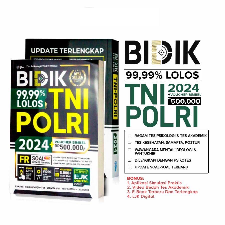 Tni Polri Test Book 2024/aim 99.99 Passed Tni Polri Edition 20232024