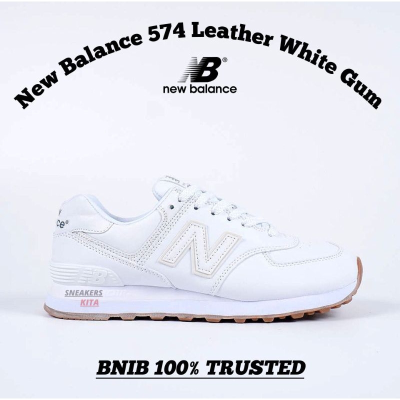 White womens new hot sale balance 574