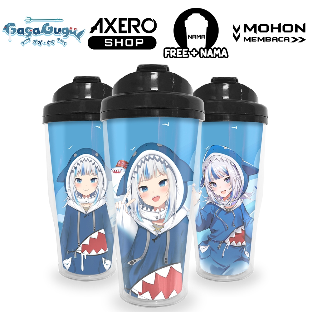 Hololive GAWR GURA Tumbler/HOLOLIVE Drink Bottle - GAWR GURA/ anime ...