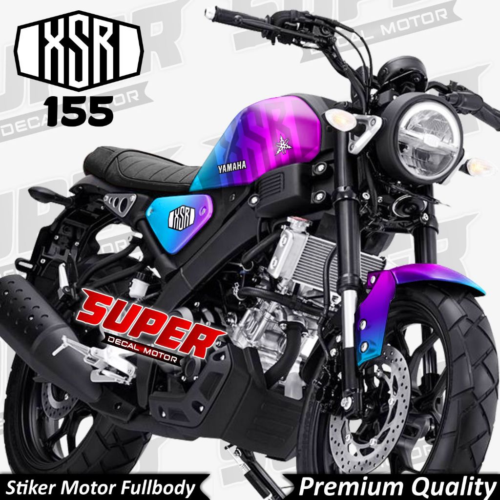 Decal Sticker Xsr Decal Sticker Xsr 155 Full body Striping Xsr 155 Full ...