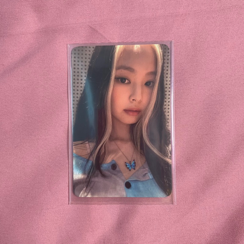 Jennie butterfly photocard polaroid nabi blackpink official the album ...