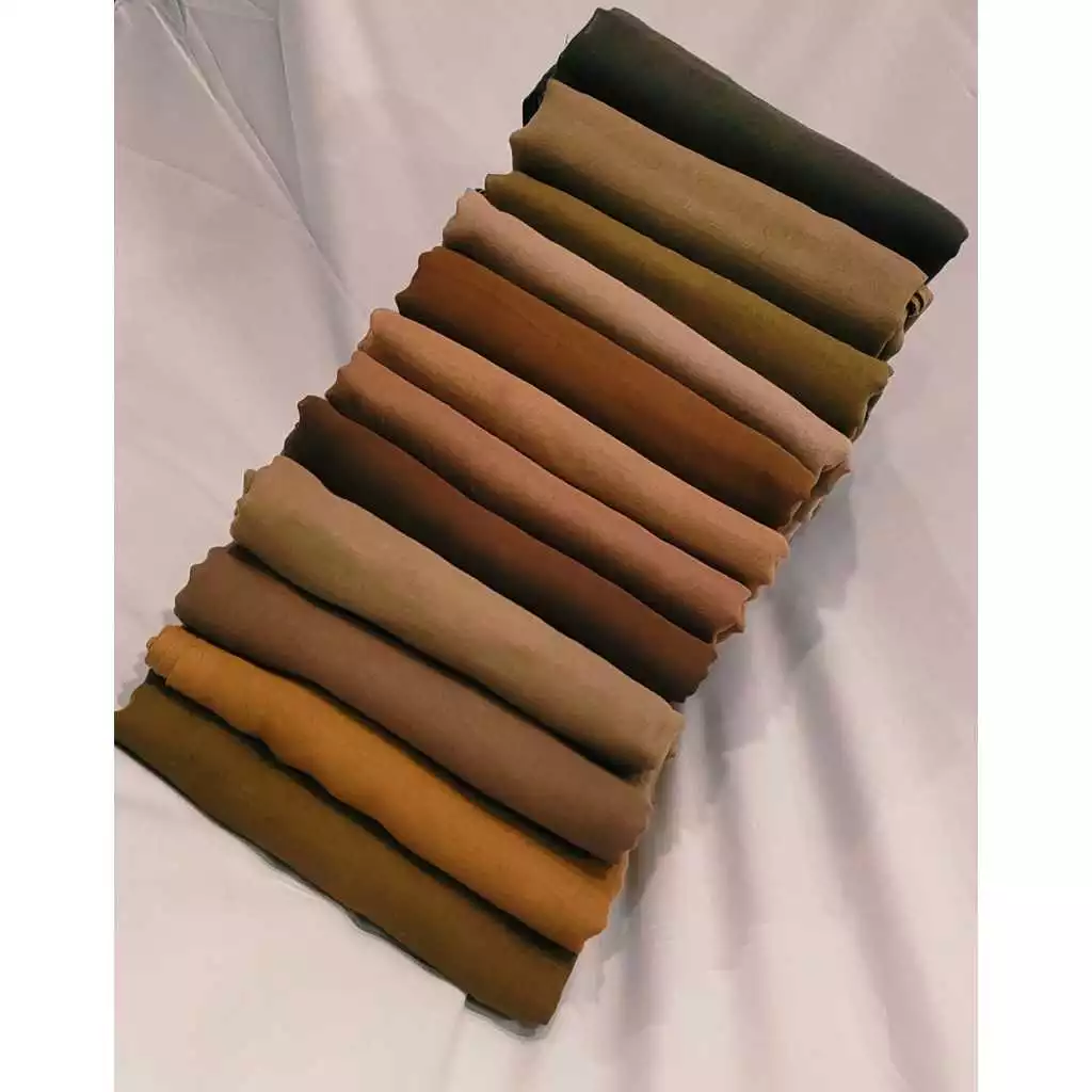 Hijab Segi Empat Paris Jadul 20 Pcs Adem Lembut - Gambar 3