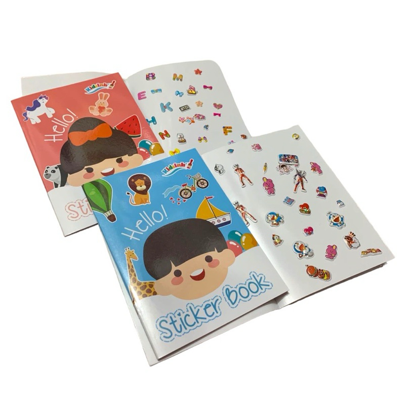 Toy Book Sticker Collection Thick Children's Sticker Book Sticker Book ...