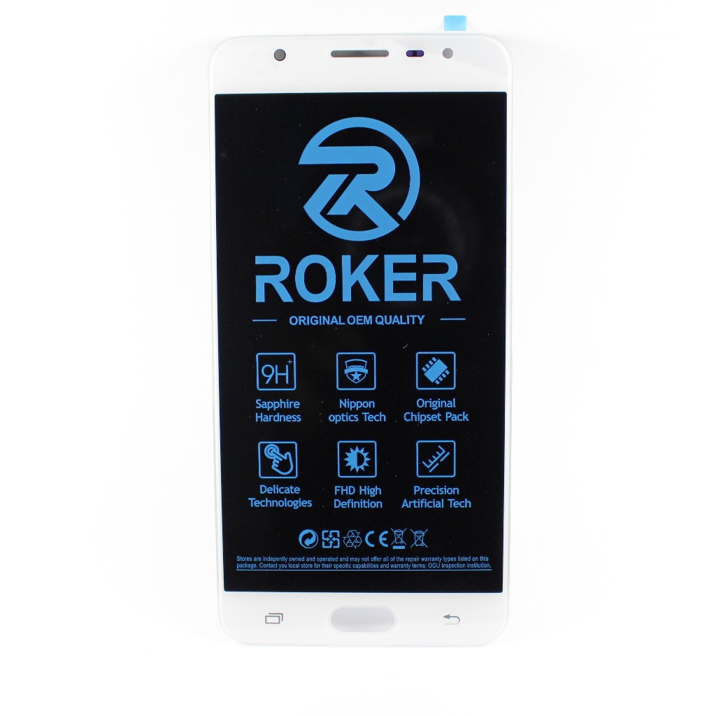 ROKER LCD TOUCHSCREEN SAMSUNG GALAXY J7 PRIME G610 LCD FULLSET ORIGINAL BY ROKER - Gambar 2