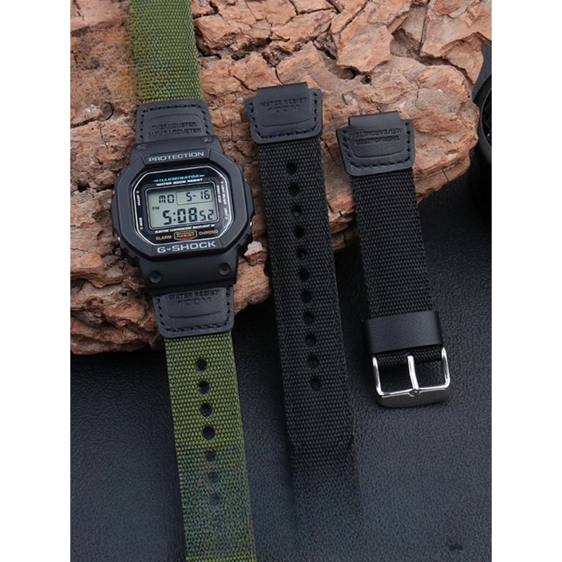 Casio AE 1000 canvas watch Strap casio AE 1200 SGW 300 casio illuminator ae1000 nylon Strap Shopee Singapore
