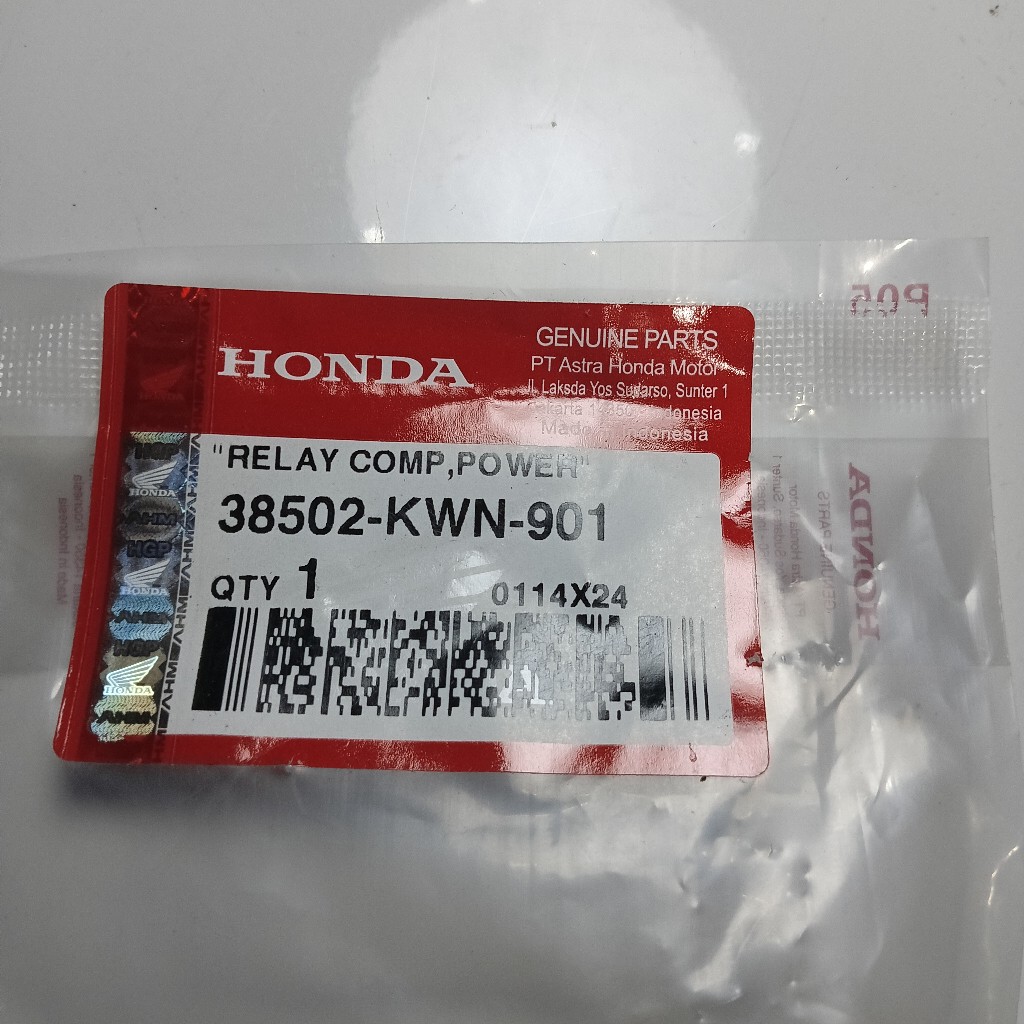 HONDA Starter Relay Vario 125 Fi 38502 KWN 901HONDA | Shopee Singapore