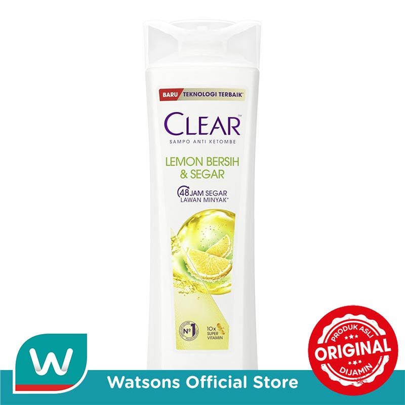 Clear Lemon Fresh Anti-Dandruff Shampoo 320Ml - Gambar 2
