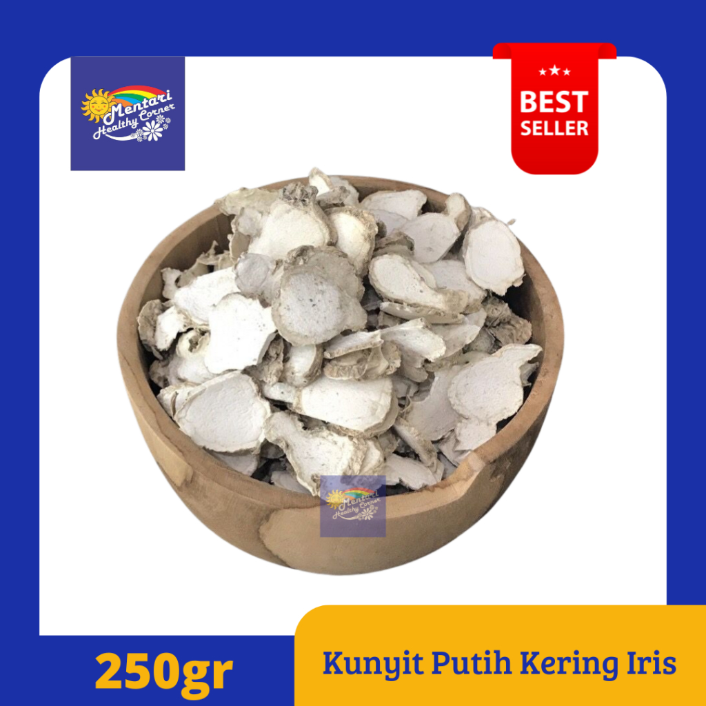 PUTIH White Turmeric 250gr/dried White Turmeric Slice 250gram Shopee