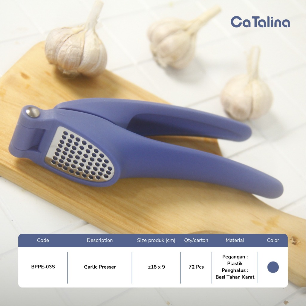 Alat Penghalus Penghancur Bawang Garlic Presser - Gambar 4