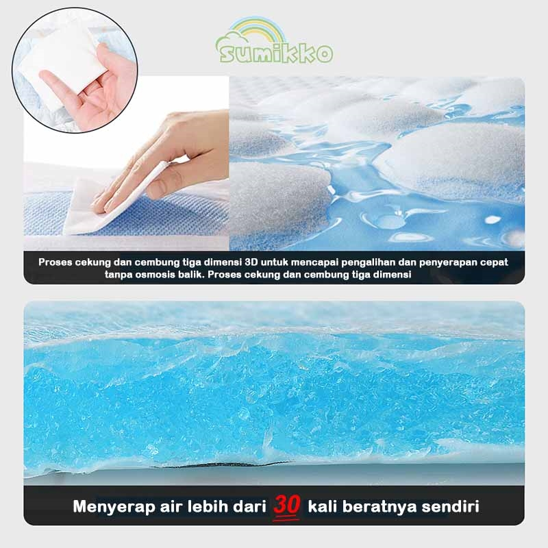 Sumikko Celana/Perekas Good Skin Anti Bocor 50pcs Popok sekali pakai Celana S/M/L/XL/XXL/XXXL - popok bayi - Gambar 3