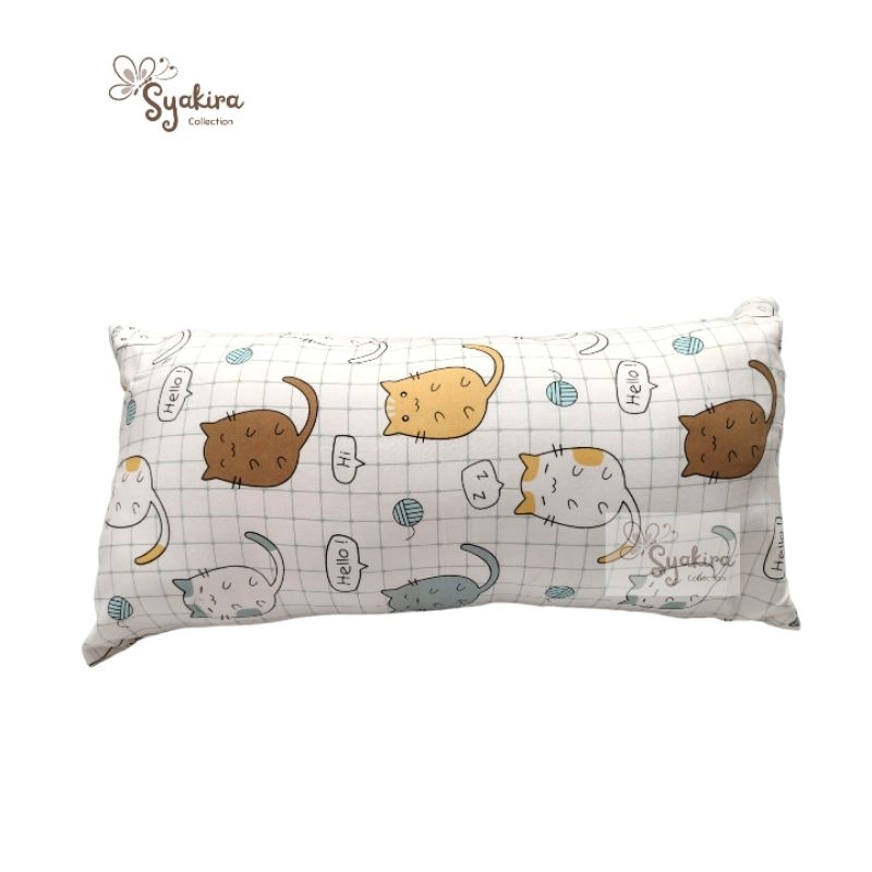 Syakira Cute Love Pillow 30x60 Zipper Cover