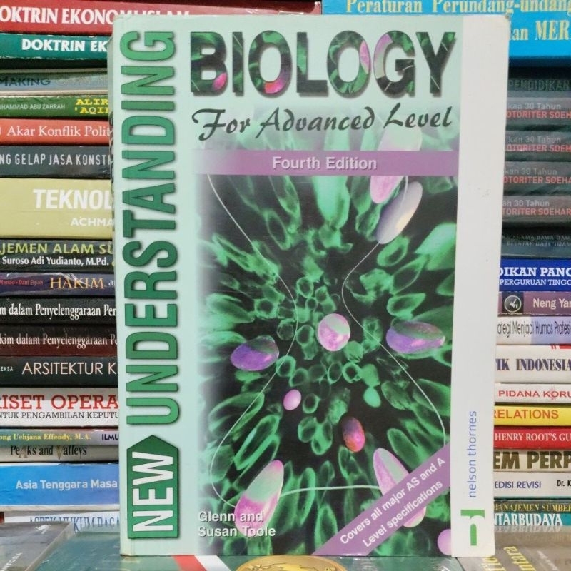 New UNDERSTANDING BIOLOGY For Advanced Level Fourth edition by Glenn ...