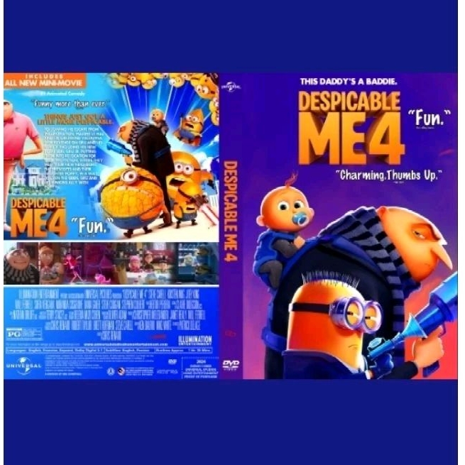 Despicable ME 4 film Cassette (2024) | Shopee Singapore