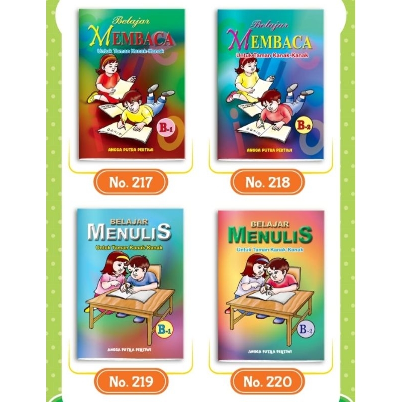 Learning to read and write books for kindergarten b shopee singapore