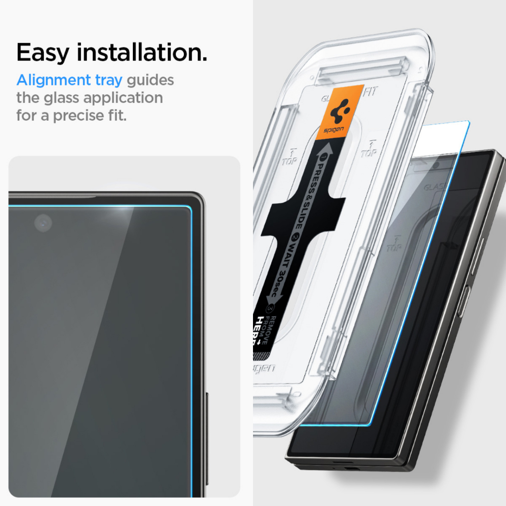 SPIGEN Tempered Glass for Samsung Galaxy Z Fold 8 Ultra 7 6 5 4 Glas tR EZ Fit Pro HD Clear Anti Scratch Gores Protector - Gambar 3