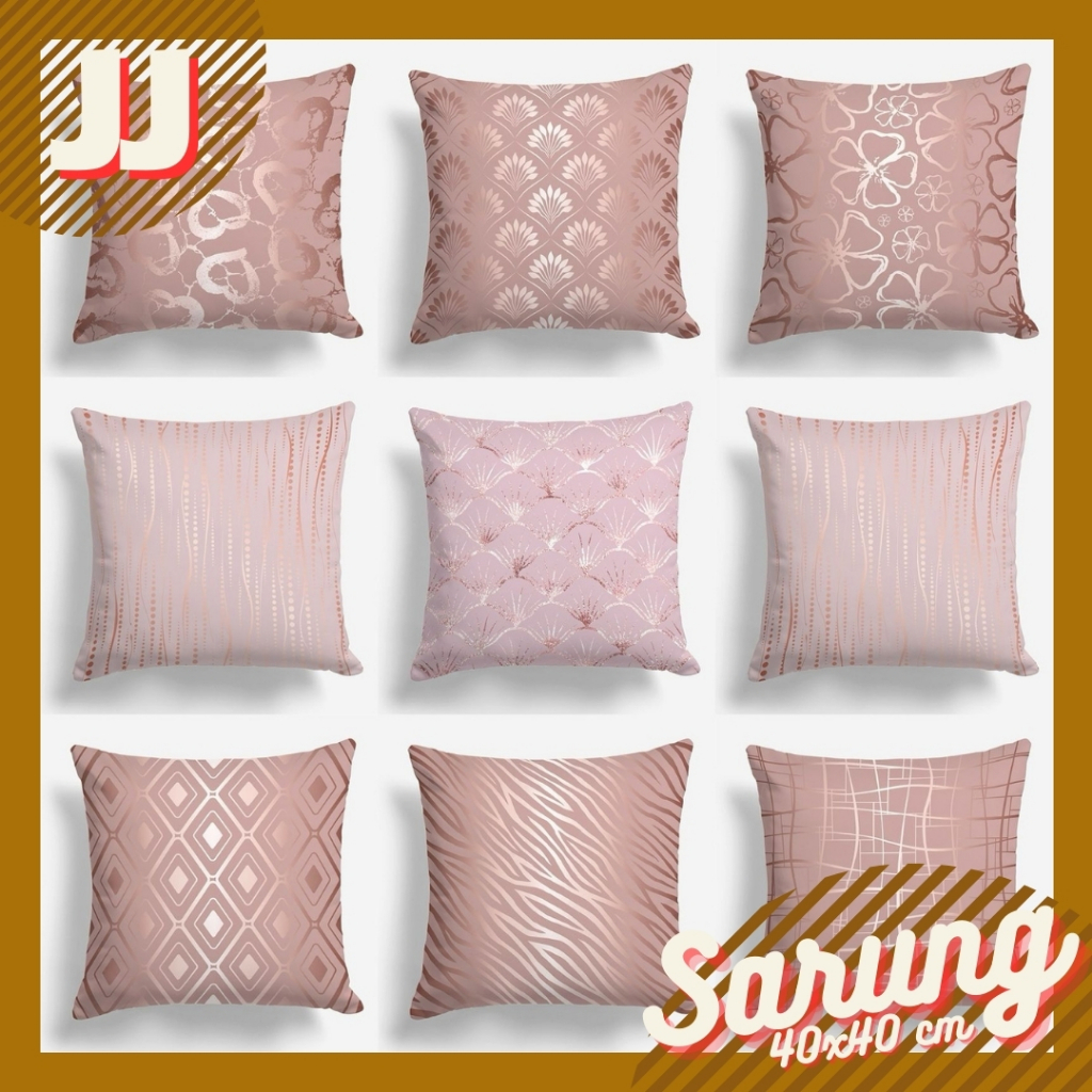 Rose gold sofa cushions outlet