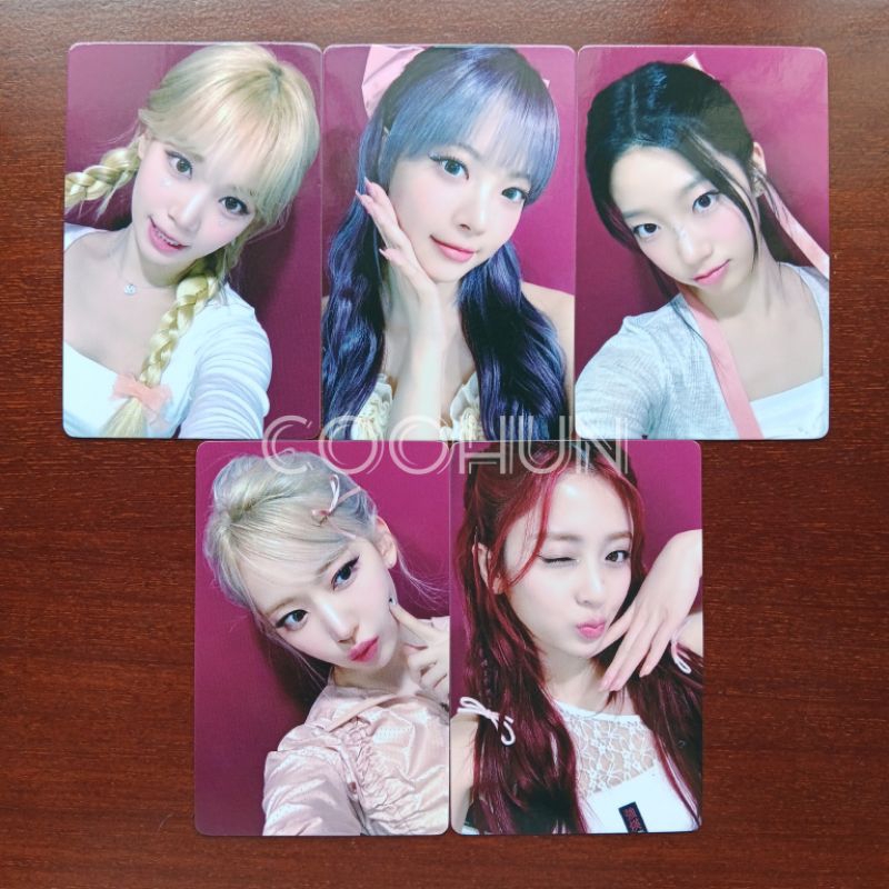 Le Sserafim Official Photocard Easy Yzy Fansign R3 Chaewon Eunchae ...