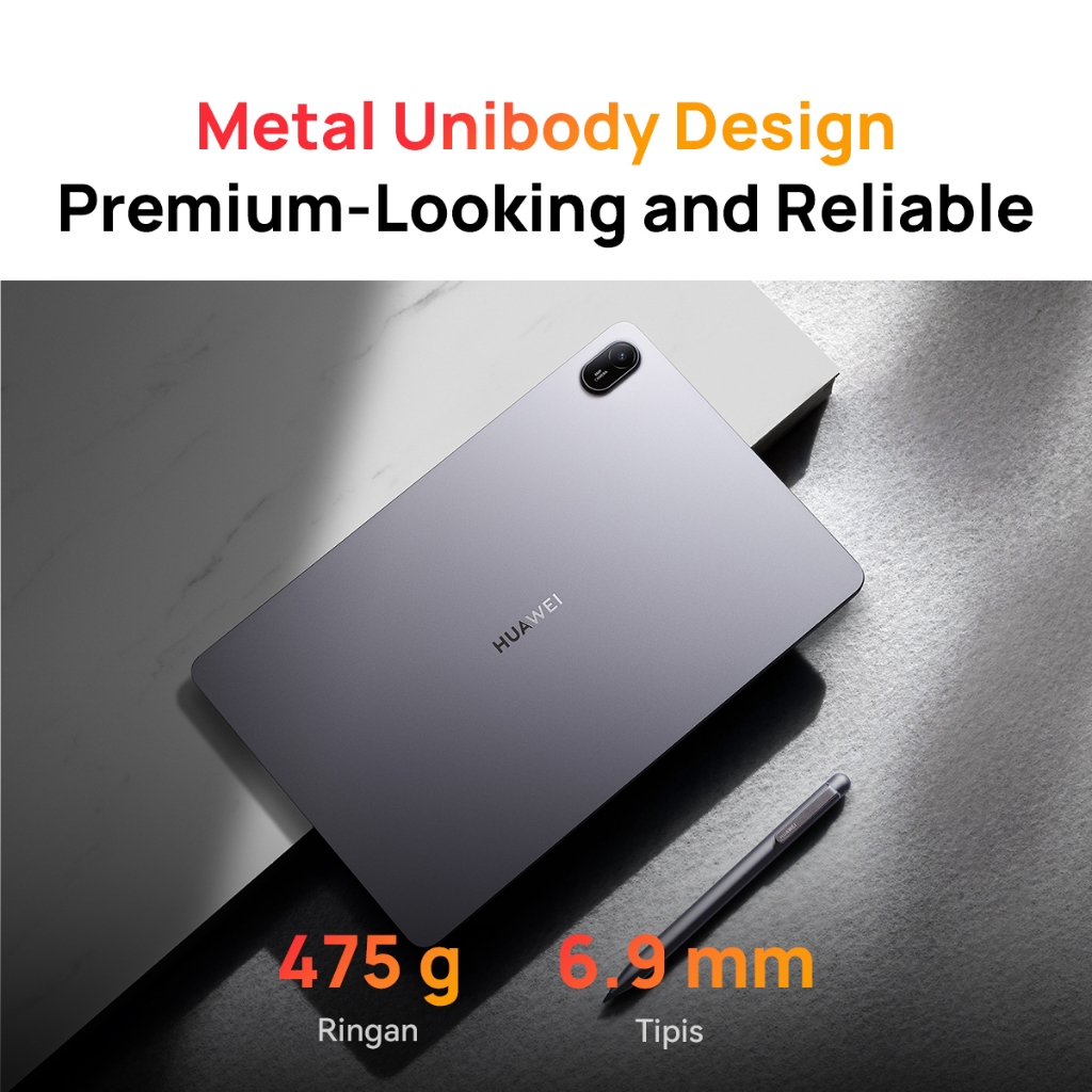 [8.8 s/d 20%*] HUAWEI MatePad SE 11" Tablet [4+128GB] / FHD+ Eye Comfort Display / 7700mAh / Metal Unibody - Gambar 2
