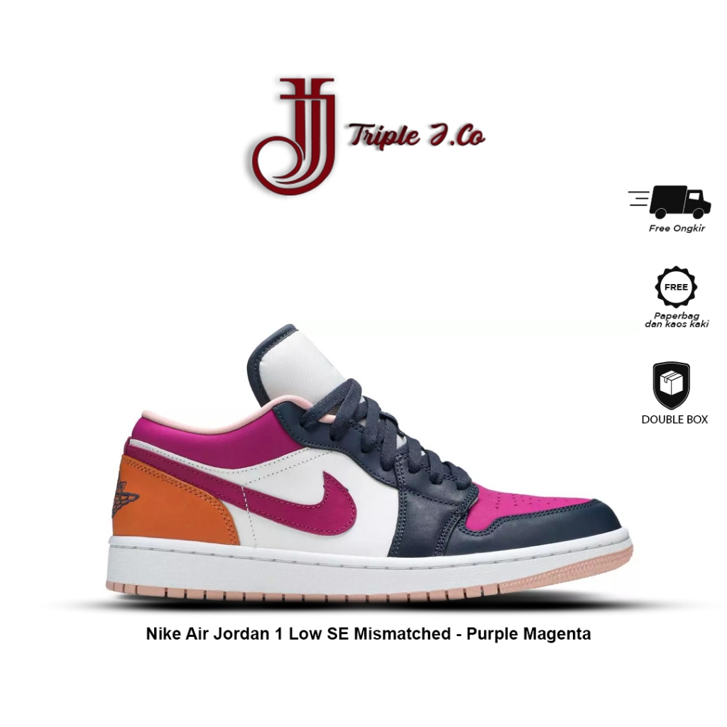 Jordan 1 low se purple sale