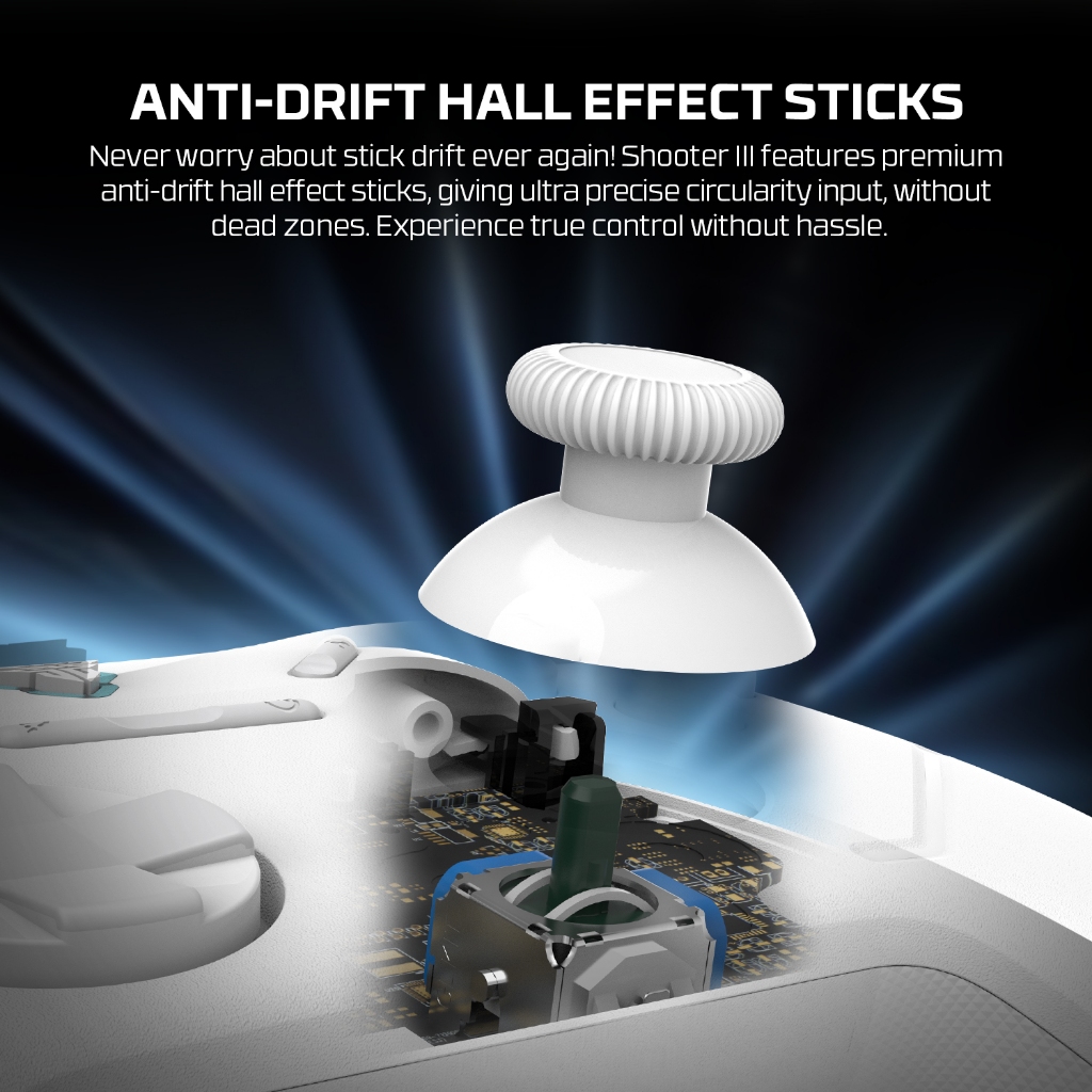 Fantech WGP13 / WGP-13 / WGP13s / WGP-13s Shooter III 3 Wireless Gamepad Joystick - Gambar 4