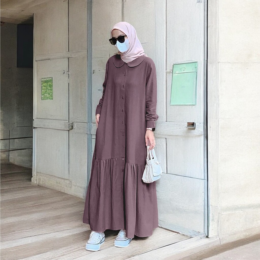 Korean style casual hijab deals