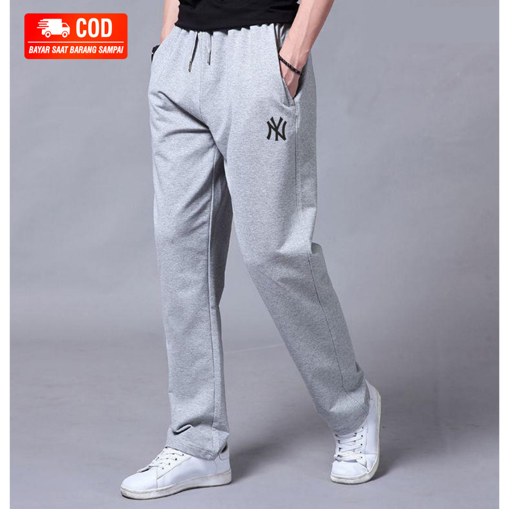 Men's Korean Trend Sports Pants High Waist Trendy Loose Sports Pants For  Fitness Training Tracksuit