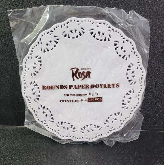 Doilies Paper l Doilies Paper l Seagrass Contents 250pcs Cake Placemats l Food Grade Jars