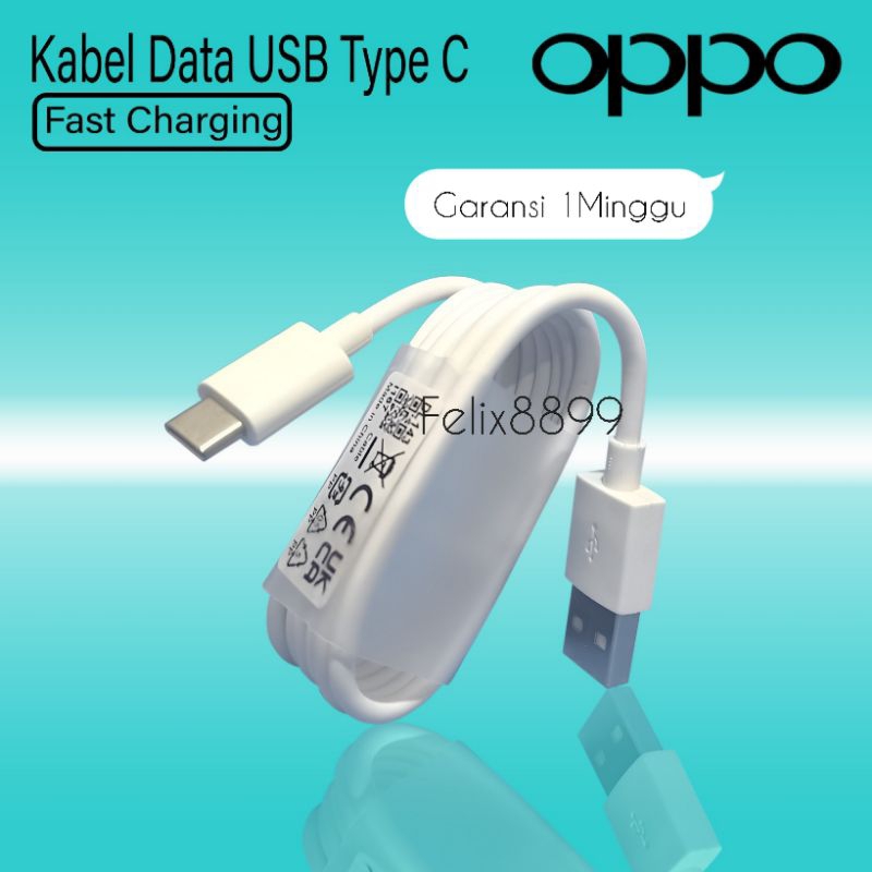 Ori Oppo Reno 4f Oppo A52 Charger Type Original OPPO Charger Data