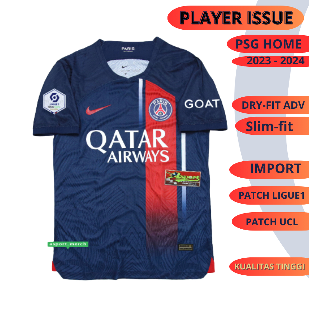 Jersey Player Issue Jersey Psg Home Slimfit Jersey Psg Home Pi Premium High