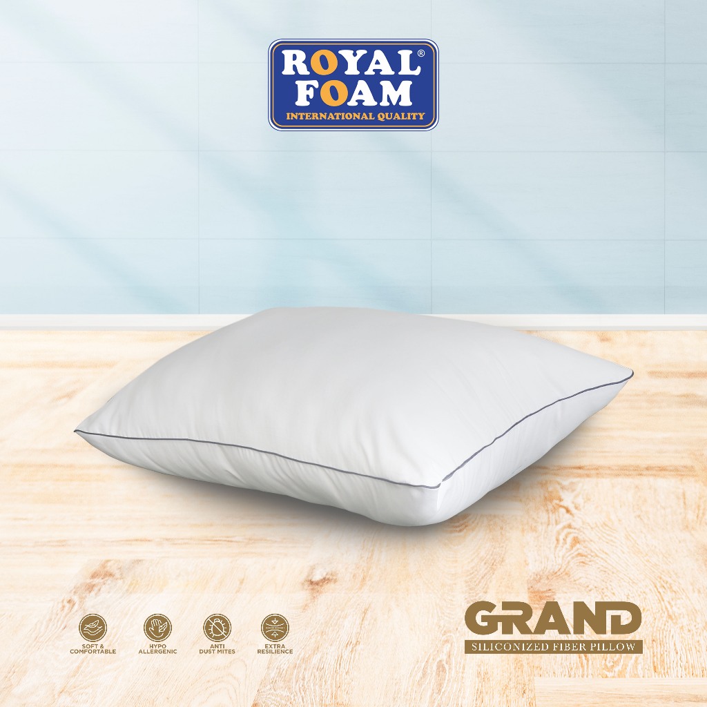 Bantal Tidur Royal Foam / Royal Grand Pillow (Siliconized Fiber 600 Gms ) - Gambar 3