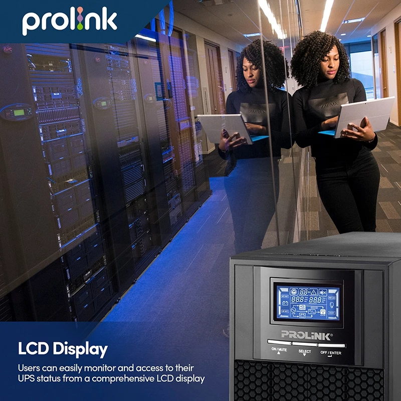 UPS Online Prolink PURE Sinewave 6000VA 5400 Watt Stabilizer - Gambar 2