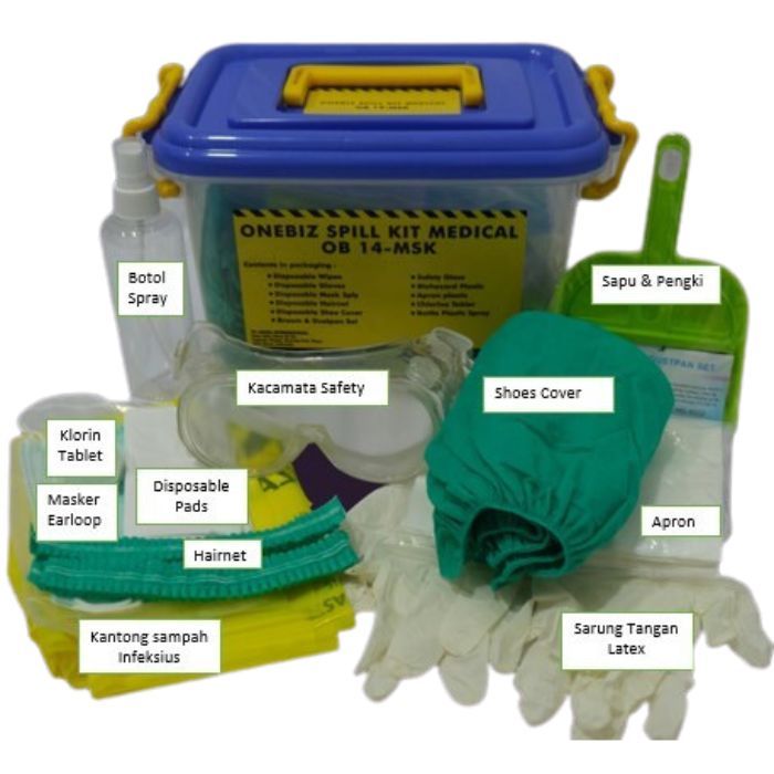 Spill Kit/ Ppe Hospital/Spill Kit Infectious Ppe Clinic, RS, Office