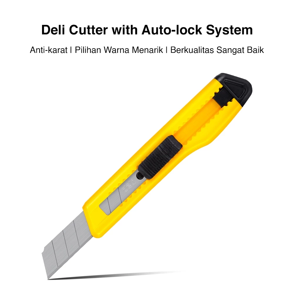 Deli Cutter / Pisau Pemotong SK5 Auto-Lock System 2001 - Gambar 2
