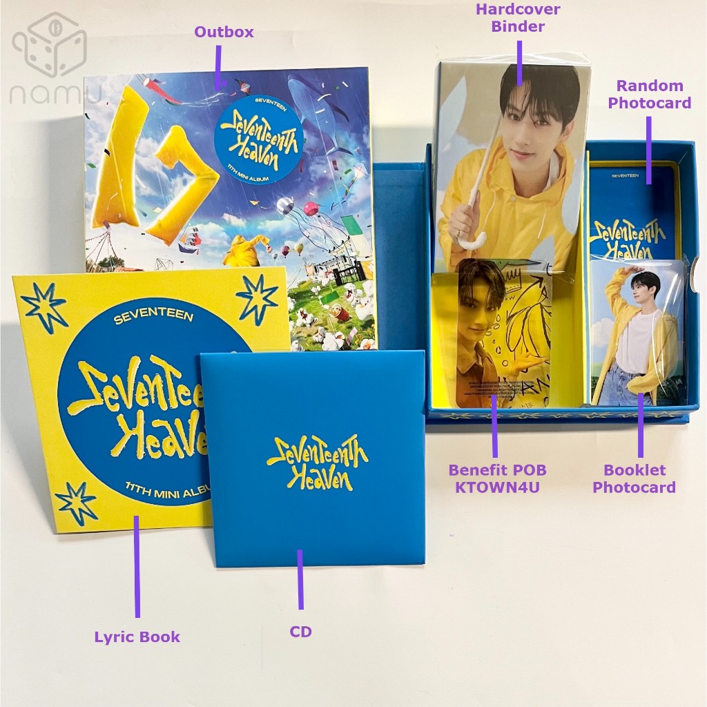 READY/ Sealed] SEVENTEEN - SEVENTEENTH HEAVEN GOD OF MUSIC