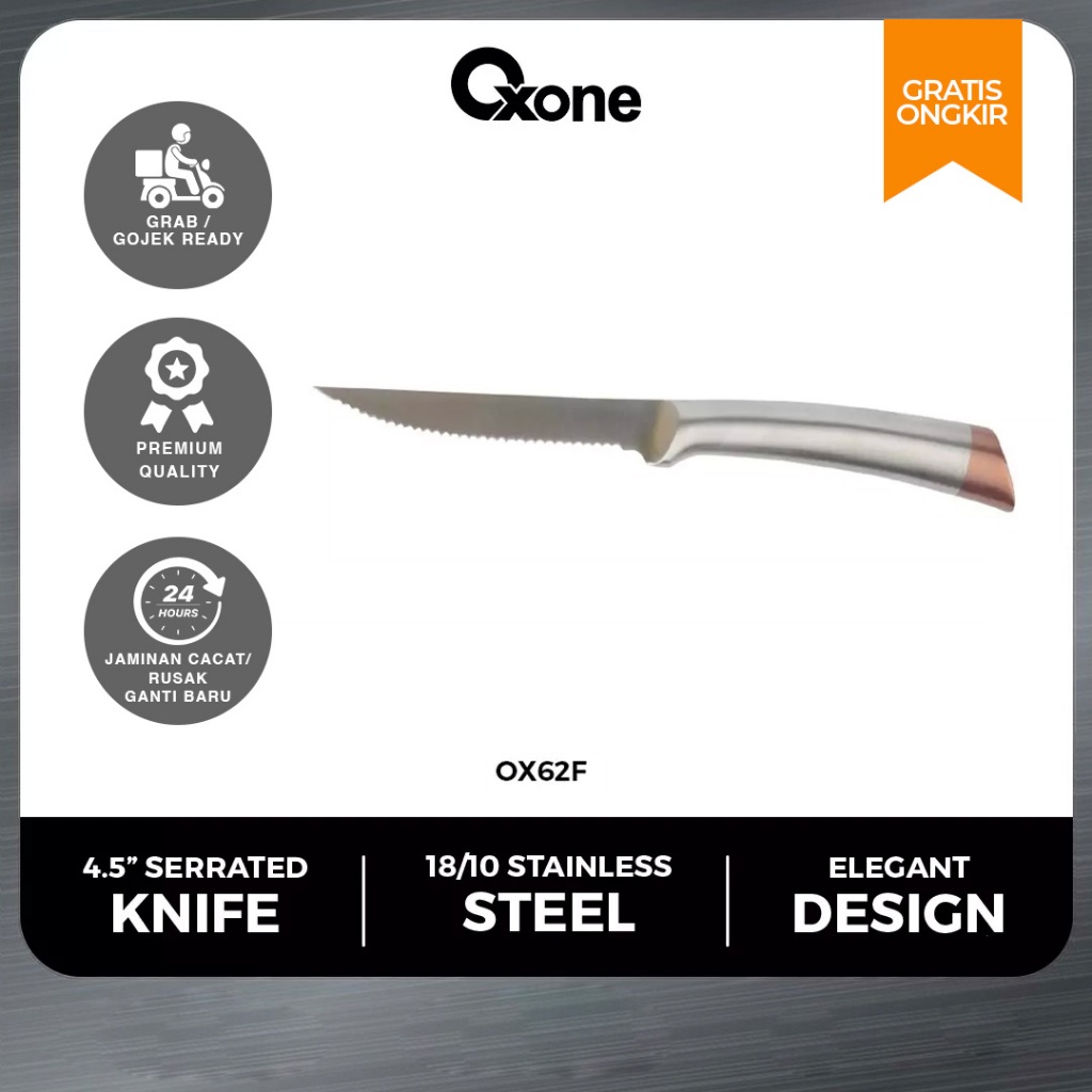 Oxone OX62F Pisau Chef Knife Pisau Dapur Multi Purpose Knife