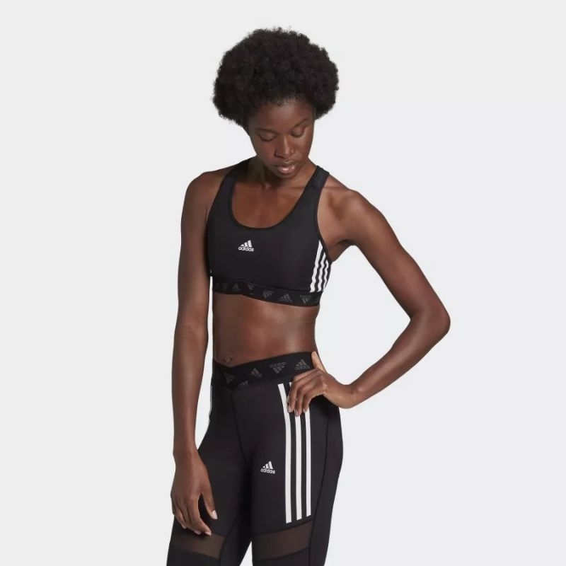 Adidas workout crop on sale top