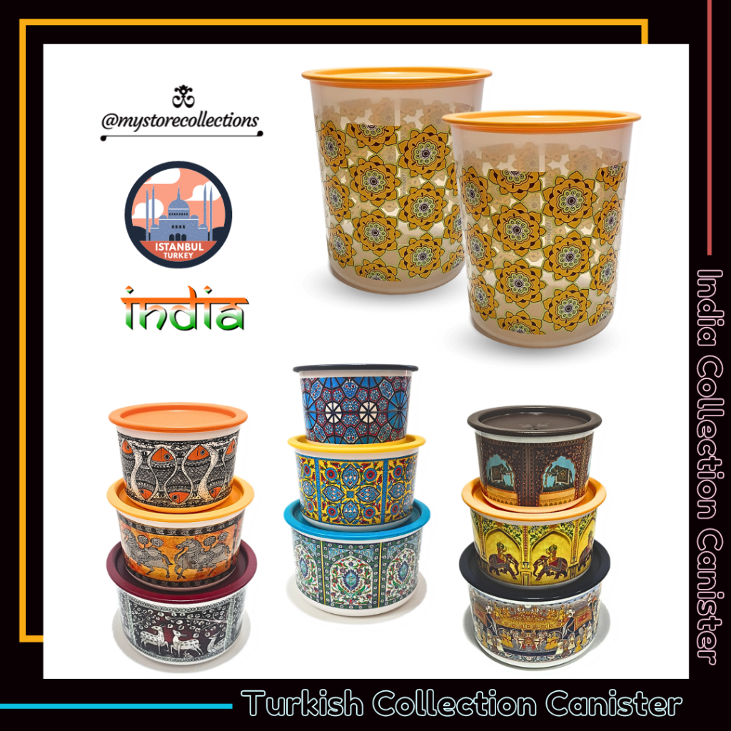 Turkish Collection • India Collection • One Touch Canister • OT Import ...