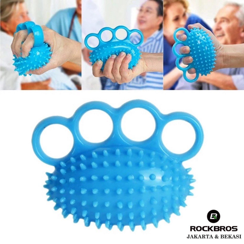 Hand Exerciser Squeeze Squishy Therapy Stress Ball ADHD Finger Trainer ...