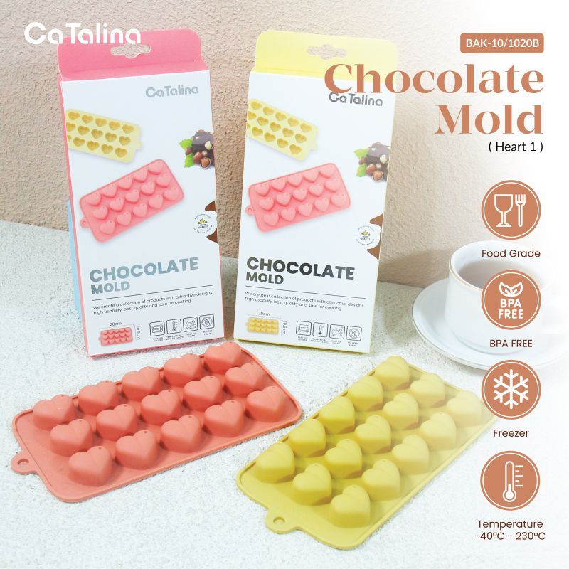Cetakan Coklat Mold Silikon Karakter Lucu Tahan Panas