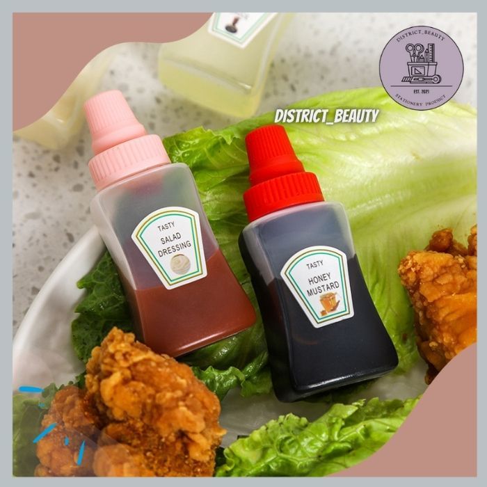 Bottle Holder Container Seasoning Soy Sauce Salad Dressing Bento Mini